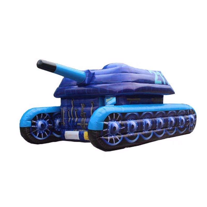 宁夏蓝色充气坦克